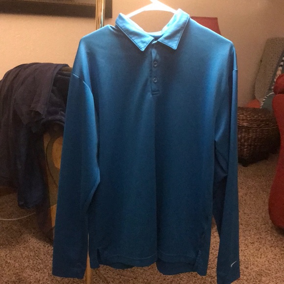 Nike Men's Pro Therma Dri-FIT Long Sleeve Shirt - Picture 1 of 2